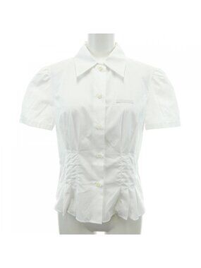 Prada Short Sleeve Poplin Shirt